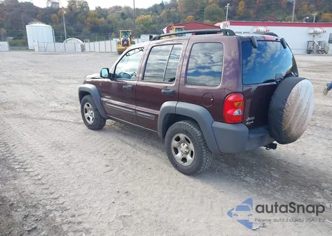 2004 Jeep Liberty Sport from USA, damaged, VIN 1J4GL48K04W171413